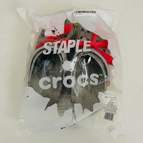 Staple Pigeon Sidewalk Luxe Crocs Classic Clog size 11 NWT main image 4